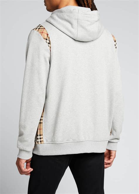 cheap mens burberry hoodie|burberry men's half zip pullover.